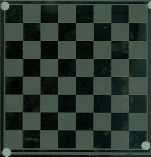 Set Scacchi/Checker in Vetro Pezzi di Ricambio Trasparente e Smerigliato Diametro 1-1/8in Base - Foto 17 di 17