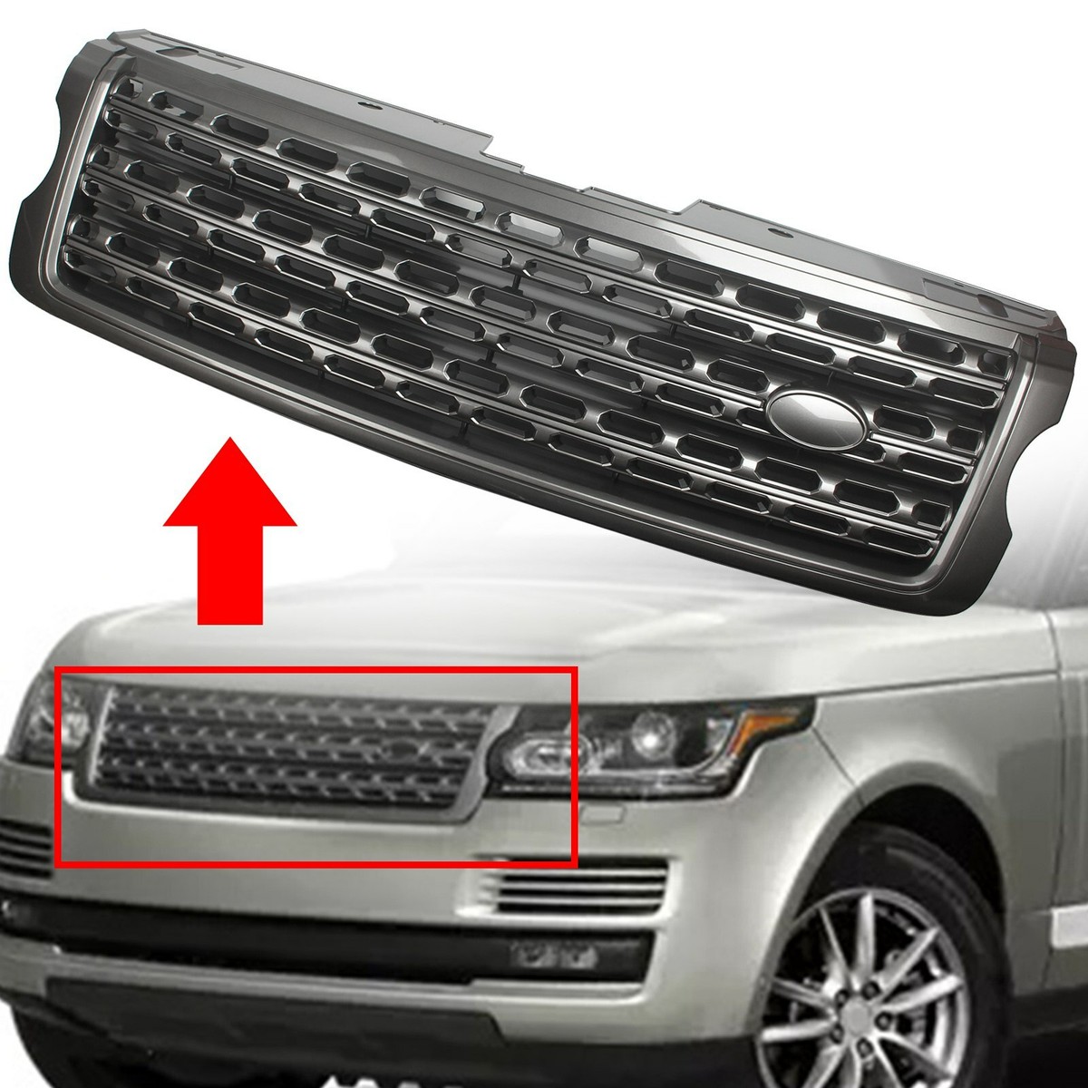 Front Grille Grill For Land Rover Range Rover 2013 2014 2015 2016