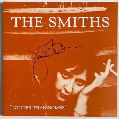 Johnny Marr handsigniert The Smiths lauter als Bomben Vinyl Musik Autogramm BEWEIS