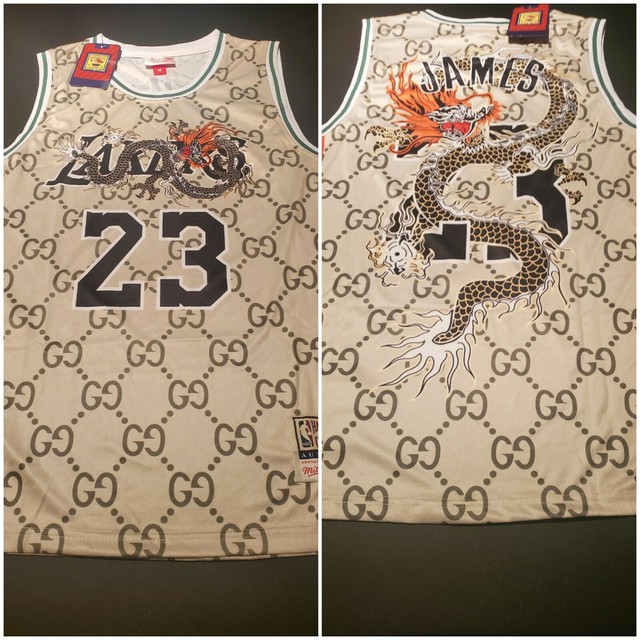 gucci lakers jersey