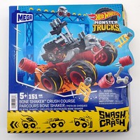 Mega Hot Wheels Monster Trucks Bone Shaker Smash & Crash HKF87