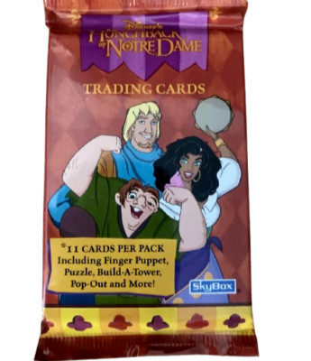 Disney TCG Skybox - The Hunchback of Notre Dame - 1996 Booster Pack - OVP SEALED