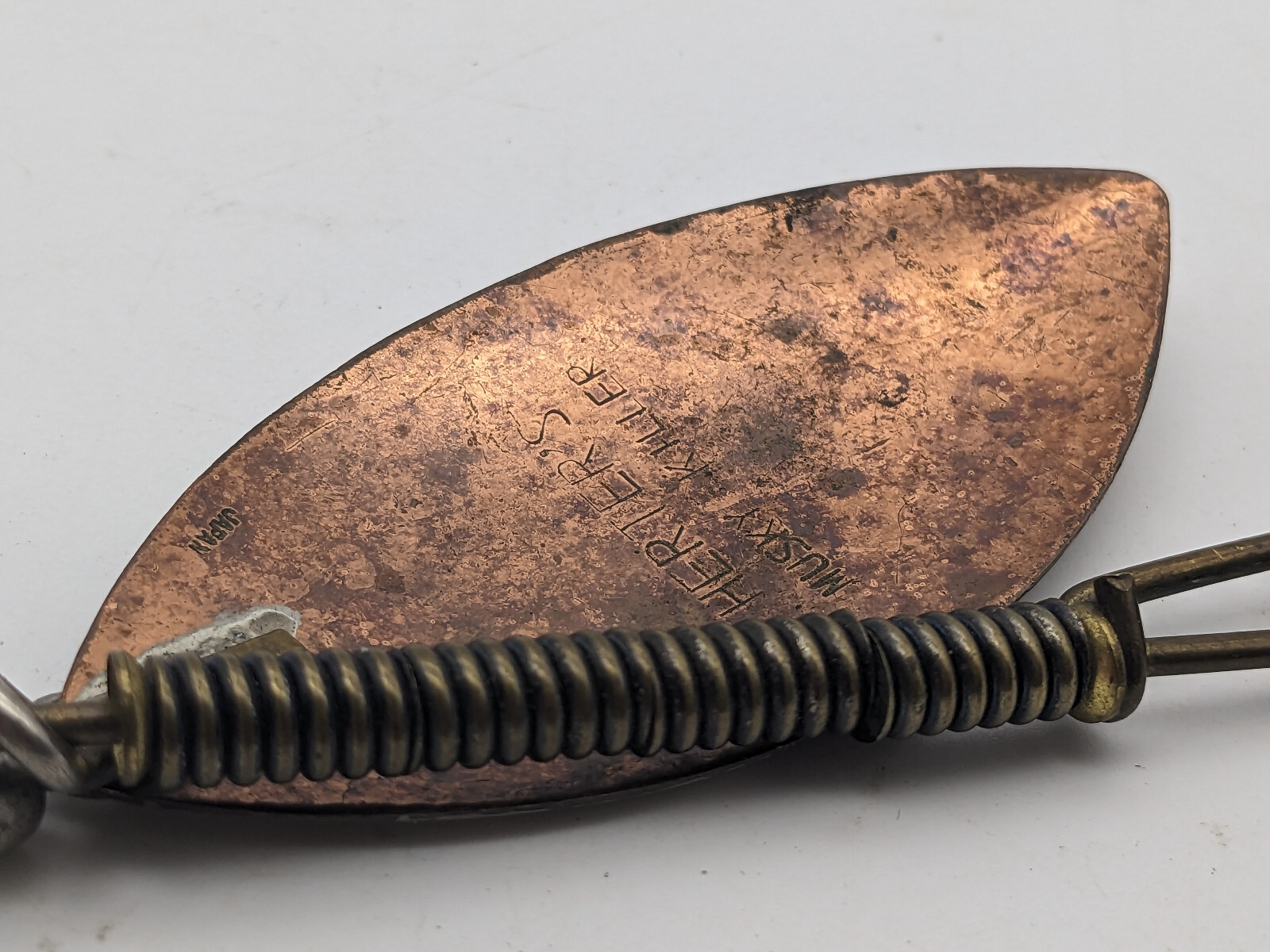 Vintage Herter's Musky Killer  Spinnerbait Dressed Treble Hook-Free Shipping