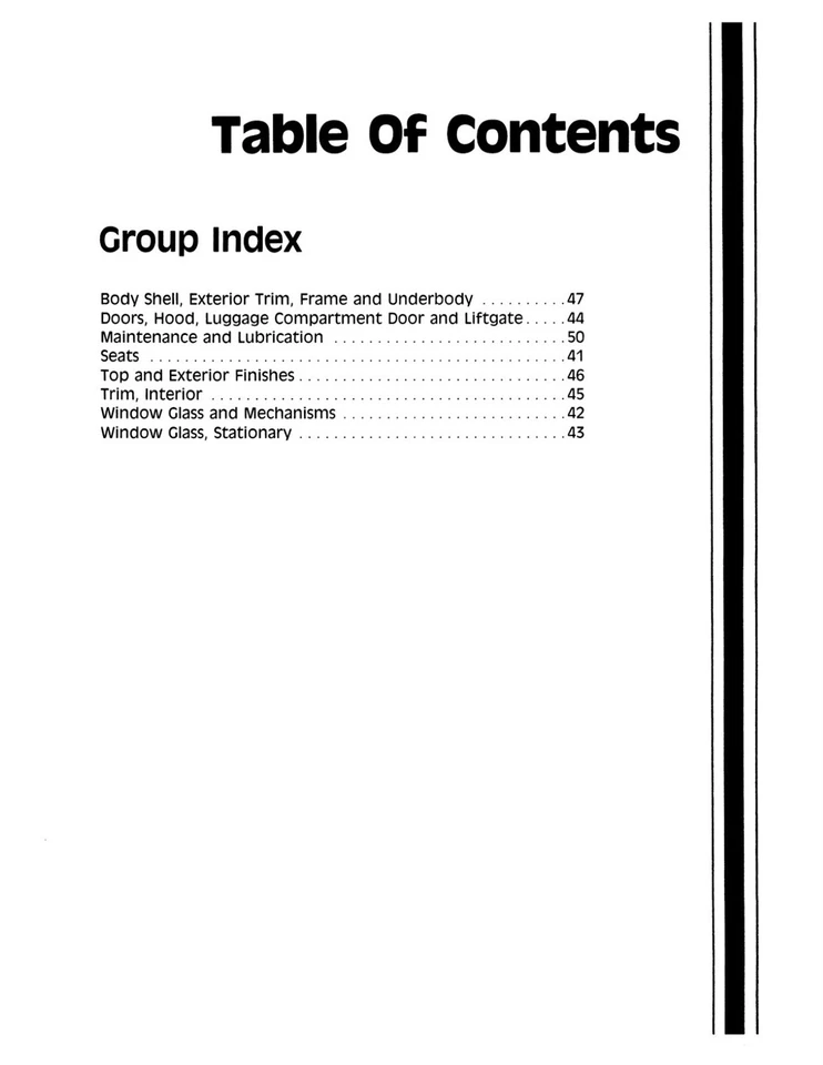 1987 Ford Mustang, Thunderbird, Mark VII, Cougar Shop Manual Set - Vol B, D и F - Изображение 3 из 4