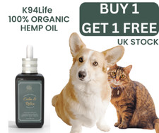 Dog Hemp Oil Joint Care Pain Relief Anxiety Arthritis Stress Buy 1 get 30ml FREE