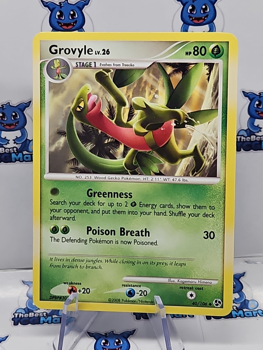 Grovyle - 40/106 - Pokemon Great Encounters LP 