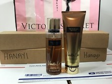 VICTORIA'S SECRET VANILLA LACE BODY MIST  BODY LOTION SET - SEE DESC