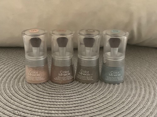 L'Oréal Color Minerals Lidschatten ~ eingebauter Pinsel x 4 Farbtöne Konvolut *SALE* - Bild 2 von 3