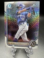 2022 Bowman Chrome Mojo Daniel Vazquez Kansas City Royals #BCP-199 1st Bowman