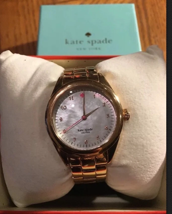 Orologio da donna Kate Spade Seaport Quadrante Champagne Tono Oro 1YRU0030