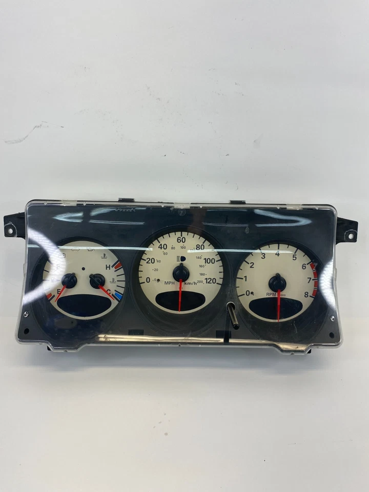 2002 Chrysler PT Cruiser AT Dash Instrument Cluster Speedometer 04671803AC 220K Foto 2 de 4