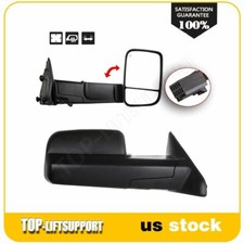 Power Heated Towing Side Mirrors For 2009-2012 Dodge Ram 1500 2500 3500 Pair