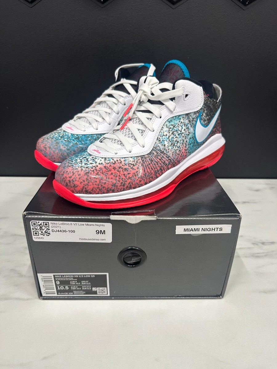 lebron 8 v2 low miami nights