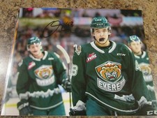 OLEN ZELLWEGER SIGNED 8X10 MATTE PHOTO EVERETT SILVERTIPS (B) ANAHIEM DUCKS