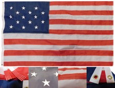 15 Star Spangled Banner 3x5 3'x5' 150D Rough Tex DuraLast Nylon Embroidered Flag
