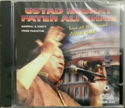Live At The Royal Albert Hall Vol 76 By Ustad Nusrat Fateh Ali Khan - Qawwali CD