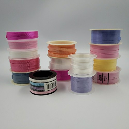 Curling Ribbon Balloon String Gift Wrap Tie Pink Pastel Hallmark 15 Roll Lot