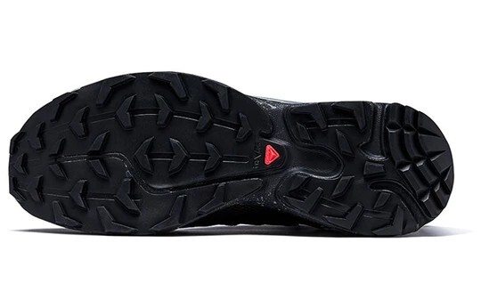 Salomon XT Rush Trail scarpe da trekking nere rosse Quicklace taglia 9 da uomo 415167