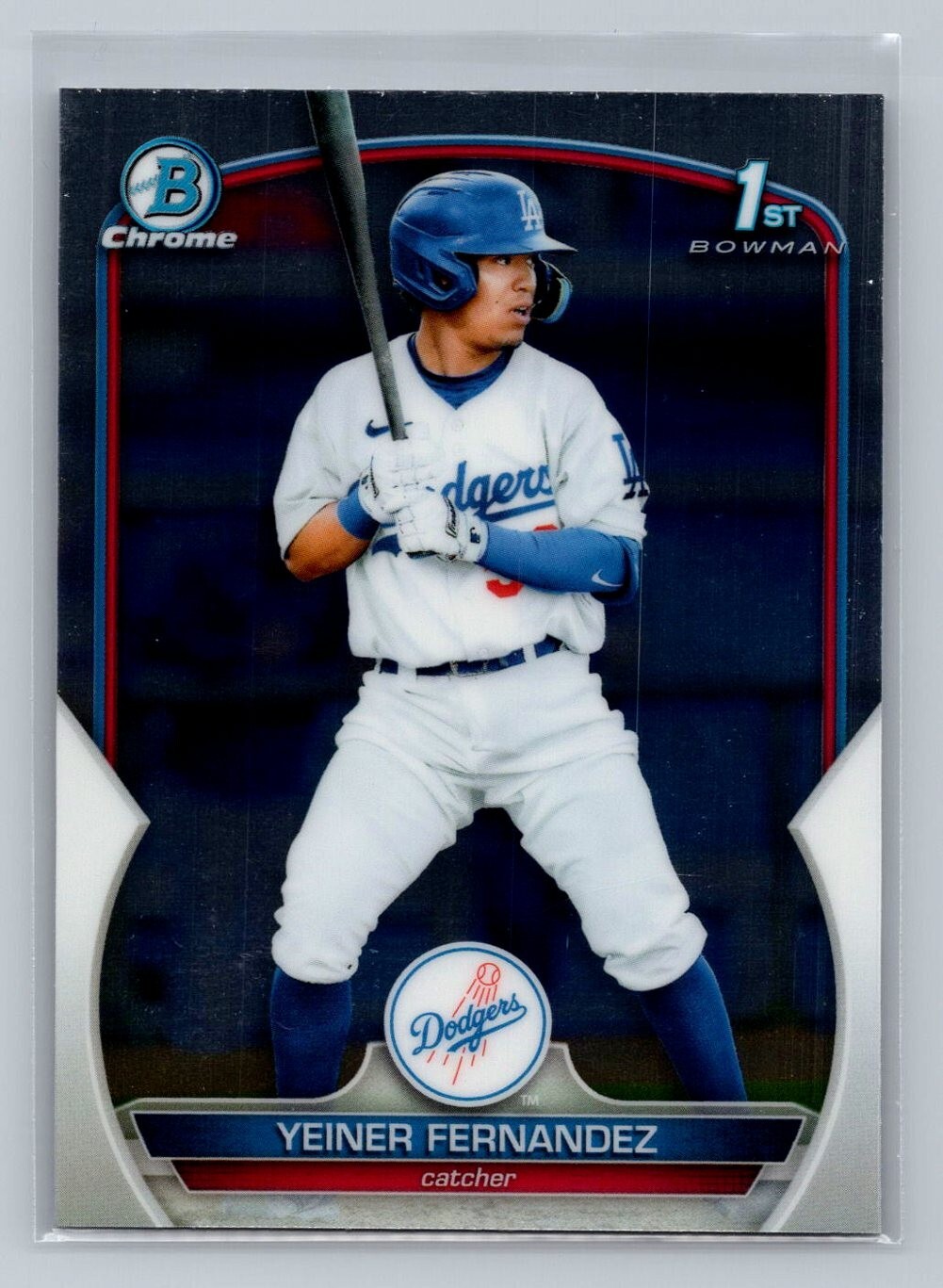 Yeiner Fernandez 2023 Bowman Chrome Baseball Prospects 1st #BCP-138 Dodgers