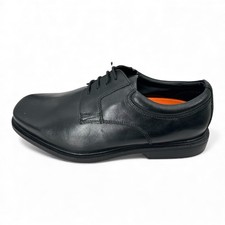 M&S Collection Airflex Black Leather Derby Shoes RRP £65.00