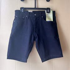 Levi's 405 Standard Performance Stretch Black Denim Shorts Men's 10" Inseam