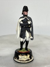 Chas Charles Stadden Duke of Wellington Waterloo 1815 Hand Painted Pewter