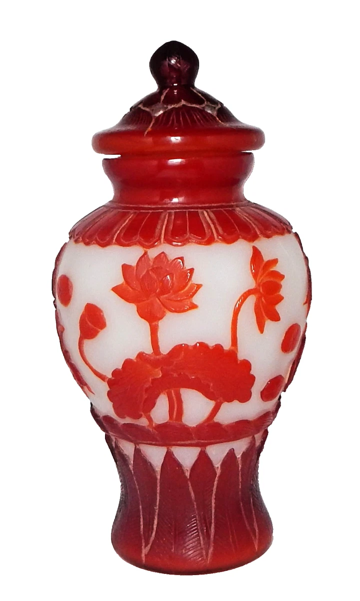 中国美術 古墨 朱墨 金彩 華瓶墨 骨董品 红色1900-1940 中国古董花瓶| eBay