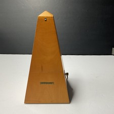 Vintage Seth Thomas Methronome De Maelzel Wood Wind Up Music Timer E873-008