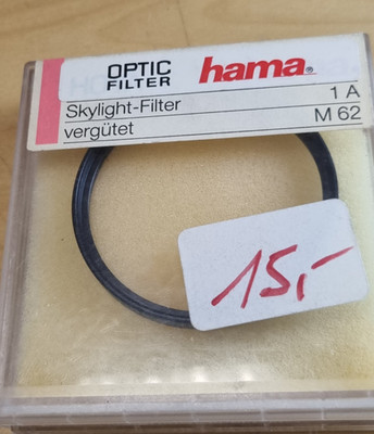 Hama Skylight (1A) (LA+10) (IV) Filter 62mm Kreisförmig Filtergewinde M62