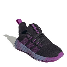 Adidas Kaptir Flow Sneakers Kids US 6.5 Black Purple Sportswear Shoes GAL271