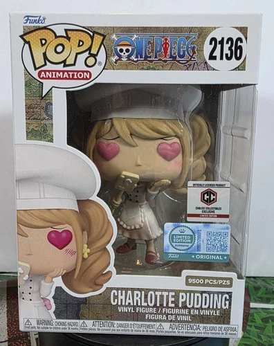 Funko POP! One Piece Charlotte Pudding #2136 LE 9500 Chalice Exclusive