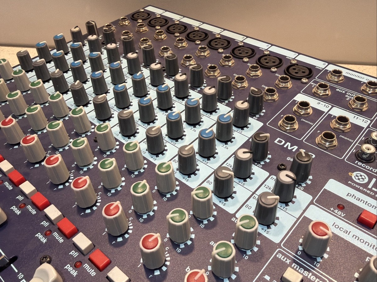 Midas DM12 12 Input Analogue Live and Studio Mixer | eBay