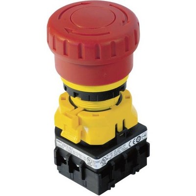 Idec XW1E-BV402MFR 250V Car Controlled Emergency Stop Switch