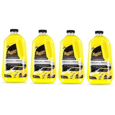 Meguiar's 4x G17748EU Ultimate Wash & Wax Autoshampoo Carshampoo Konzentrat 1,4l