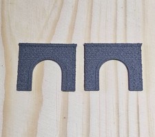 T Gauge Tunnel Single Track Stone Portal Model Railway Train Layout 1:450 Scale