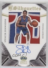 2014 Panini Preferred Rookie Silhouettes Prime 18/25 Spencer Dinwiddie Auto 7y2