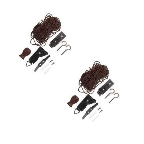2 PCS Curtain Lifter Window Blind Replacement Rope Blinds Accessories ...