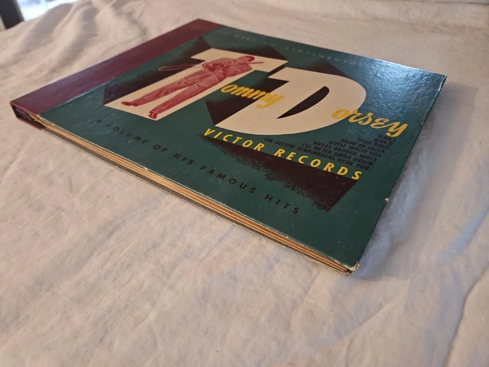 1940's Getting Sentimental With Tommy Dorsey Complete Set 78 Lp 4 Record Set VG+ - Image 2 of 4