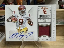 96/99 Marqise Lee Game Worn Materials Auto 2015 Panini National Treasures