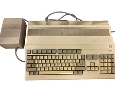 Commodore Amiga 500 Vintage Computer with Power Supply Retro Gaming