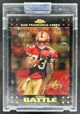 Marketplace image: 2007 Topps Chrome Arnaz Battle Superfractors Uncirculated #1/1 49ers