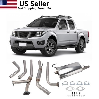 New Resonator Muffler Exhaust System Kit For Nissan Frontier 4.0L 2007-2019 US