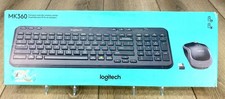Logitech MK360 Wireless Keyboard and Mouse Combo Black - New Open Box