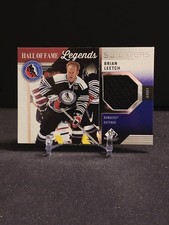 2021-22 Upper Deck SP Game Used H.O.F. Legends Sweaters Brian Leetch #HOF-BL