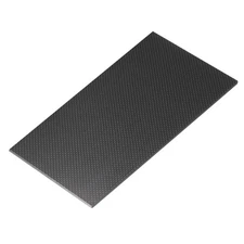 100 x 250 x 4.5mm Carbon Fiber Board Plate Glossy Laminate Plain Weave Panel