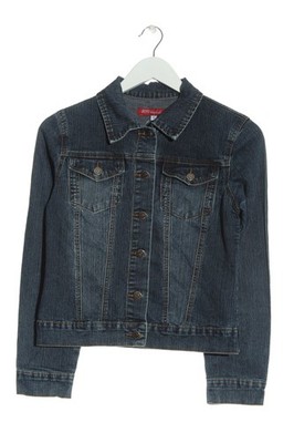 JOYX COLLECTION Jeansjacke Damen Jacke Gr. DE 36 blau Casual-Look