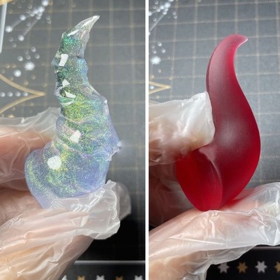 Sheep Horn Earrings Silicone Decorative Pendant Mold Handmade Epoxy Mold