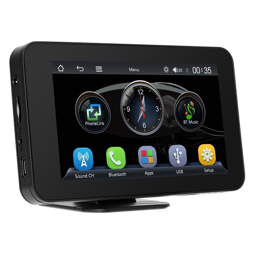 4.7" Zoll Tragbarer Apple CarPlay und Android Auto Wireless Display Autoradio - Bild 16 von 24