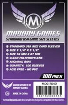 Mayday Games USA Game Size Sleeves 100ct #7040