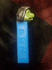 PEZ Candy Dispenser Green Monster Character Head w/ Blue Stem — photo 2